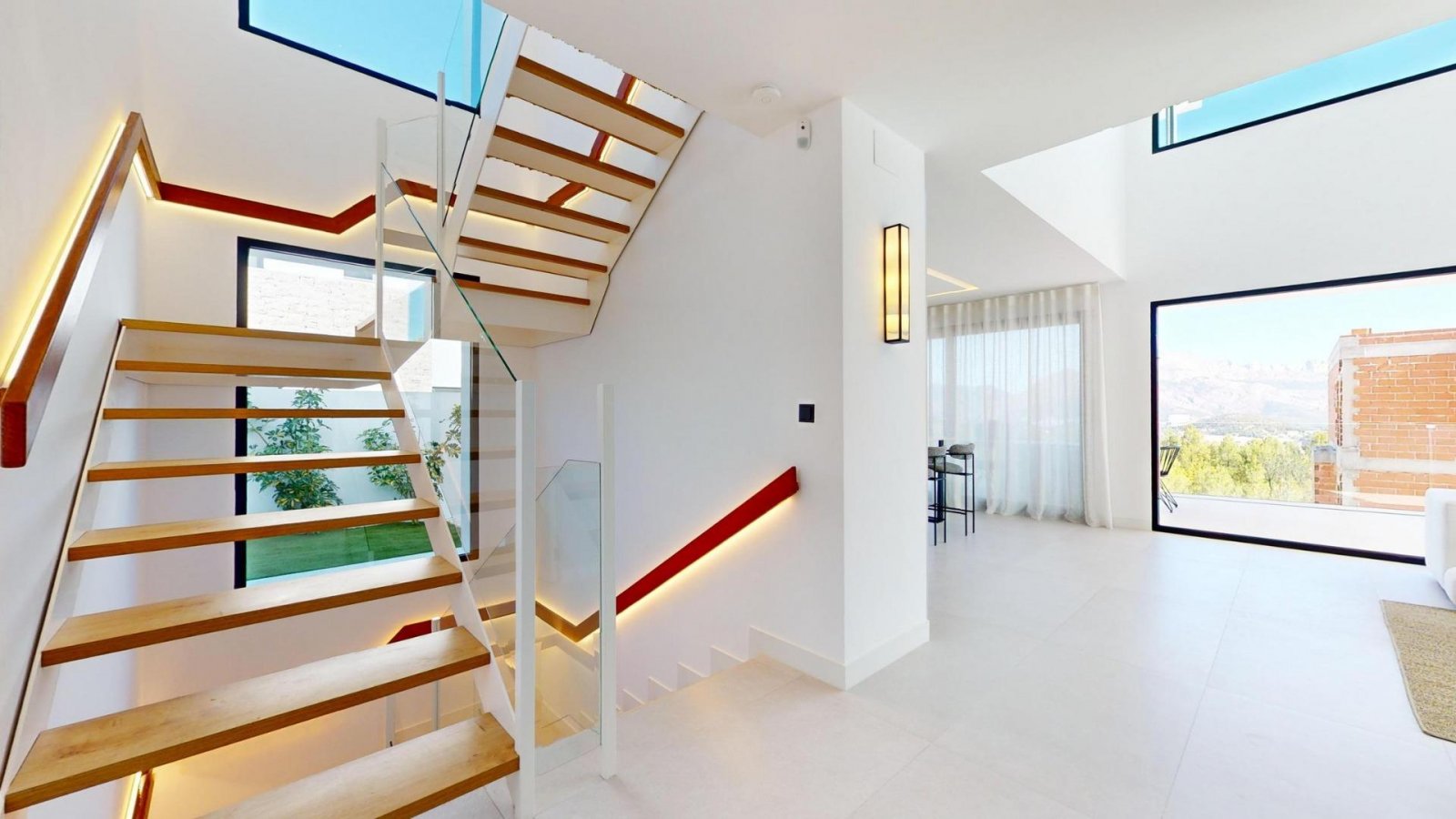 Luxuriöse neue Villa mit Swimmingpool und Panoramablick auf Meer und Berge – Polop, Costa Blanca