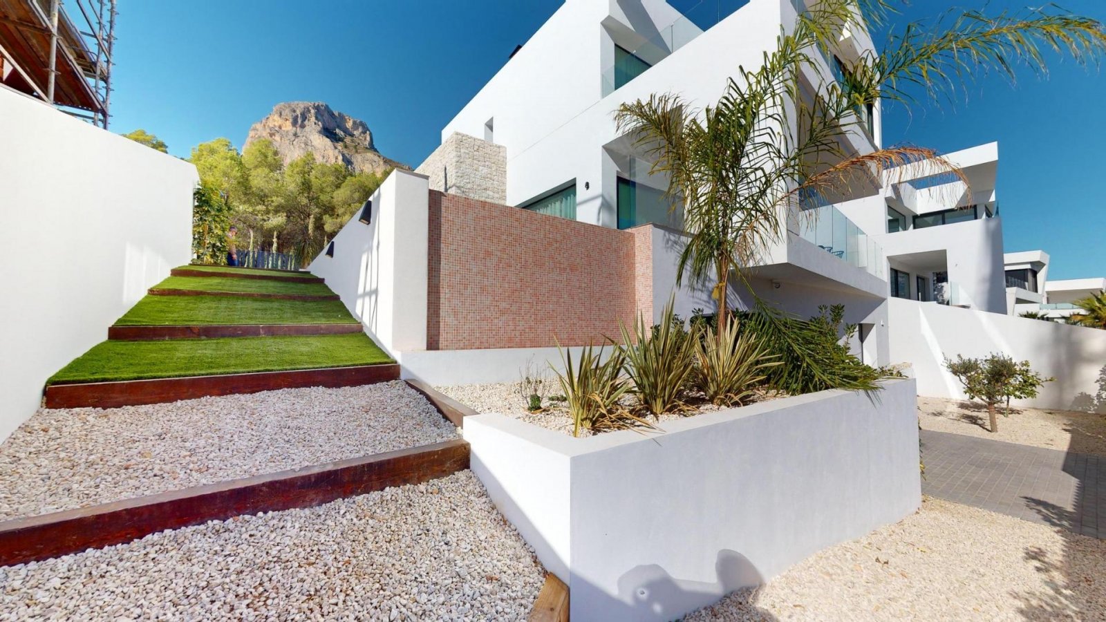 Luxuriöse neue Villa mit Swimmingpool und Panoramablick auf Meer und Berge – Polop, Costa Blanca