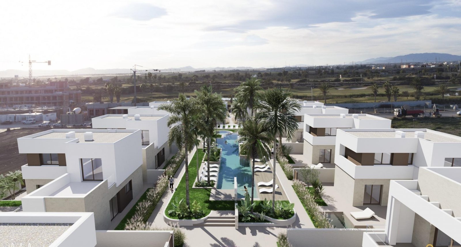 Eleganter Bungalow mit Terrasse am Meer – Los Alcázares