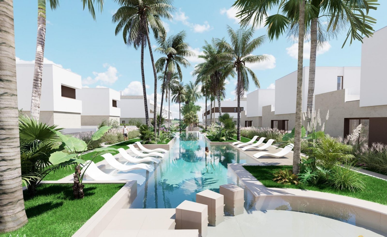 Luxusvilla mit großzügiger Terrasse und privatem Grundstück – Los Alcázares