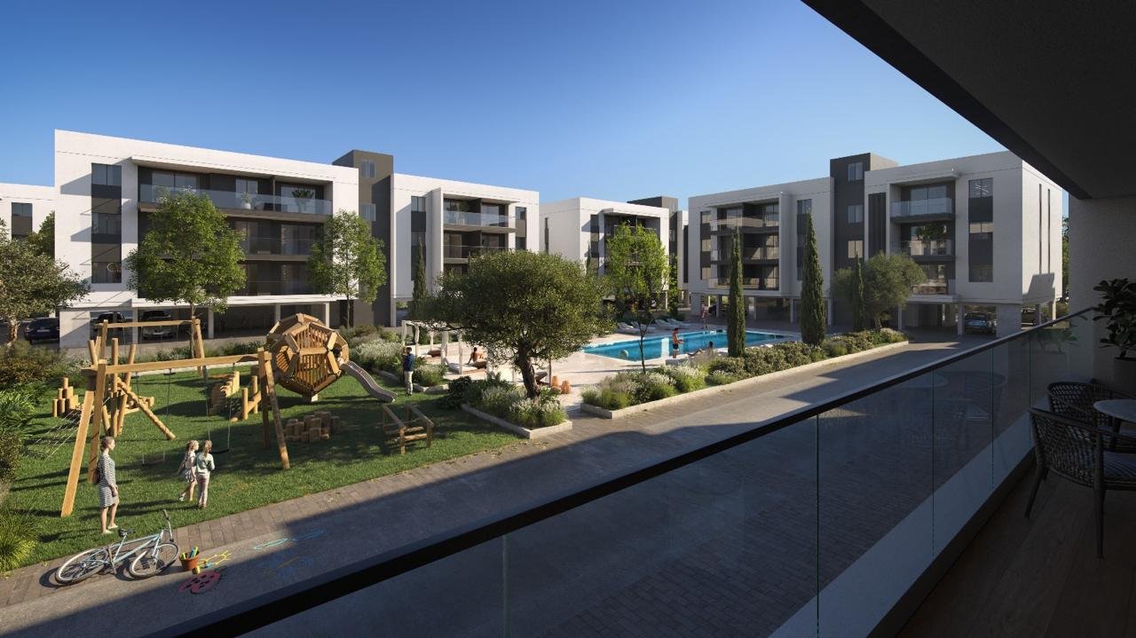 Luxuriöses Apartment mit zwei Schlafzimmern → Ferienanlage mit Pools und Fitnessbereich → Limassol