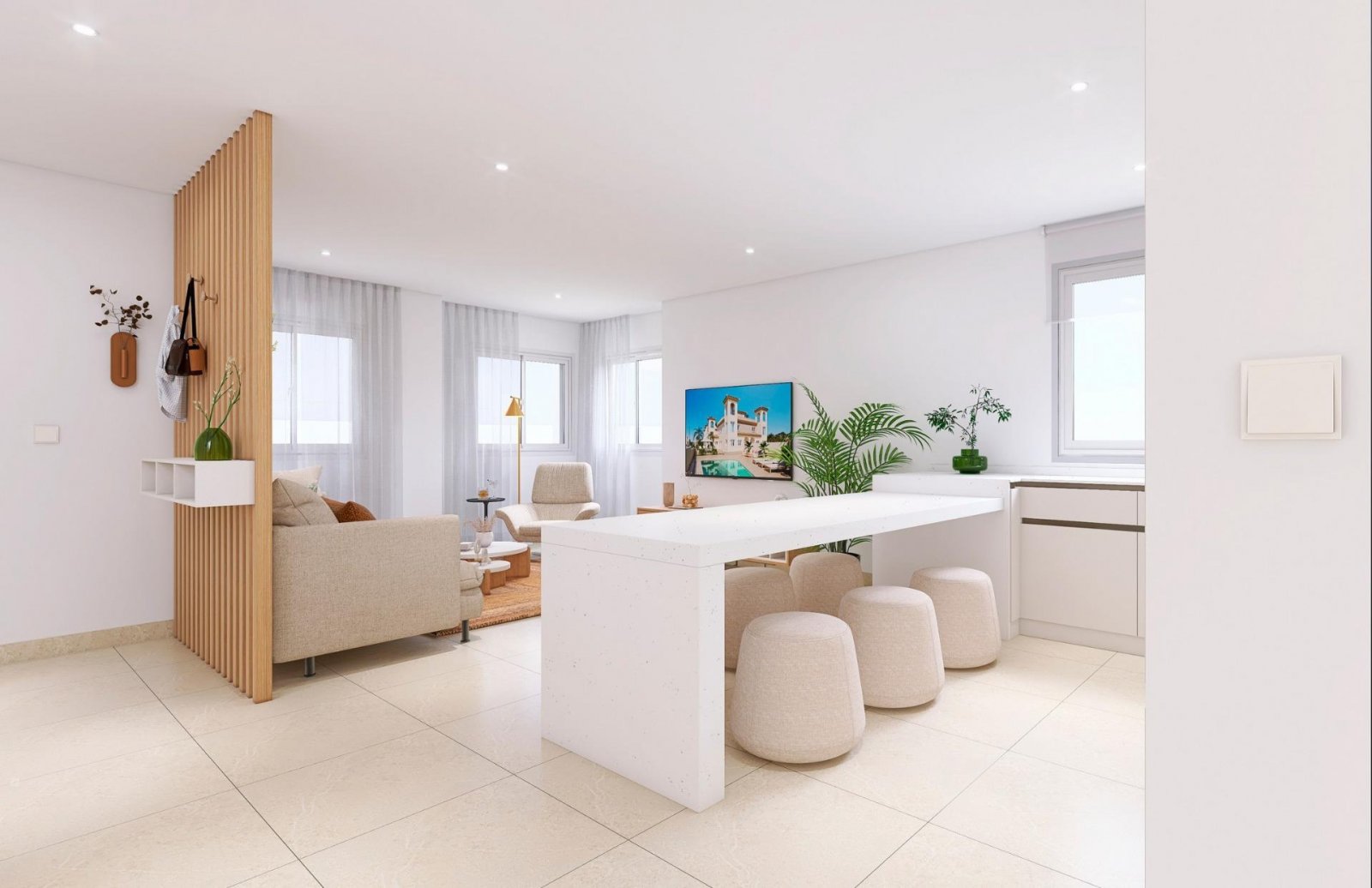 Geräumige Villa mit Terrasse und Garage – ruhiges Wohnen in Bigastro