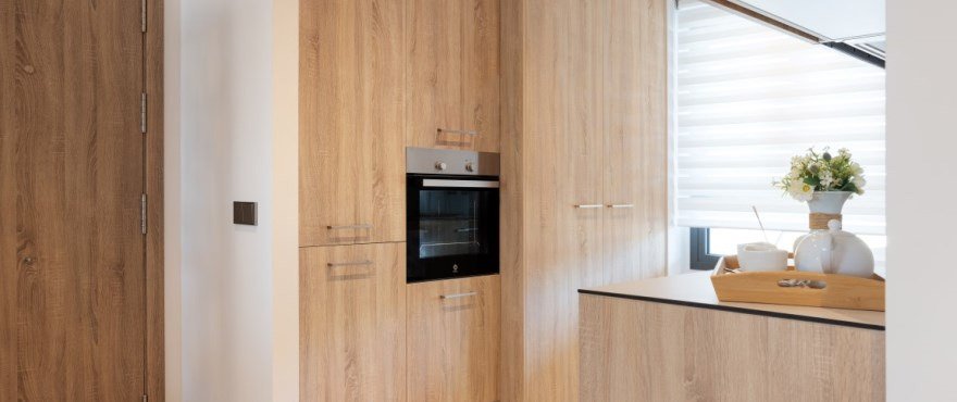 Elegantes Apartment, moderner Komplex in der Nähe von Playa Ancha → Costa del Sol