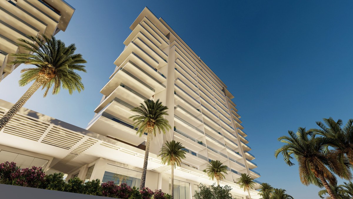 Stilvolles 1+1-Apartment in erster Strandreihe mit großzügiger Terrasse