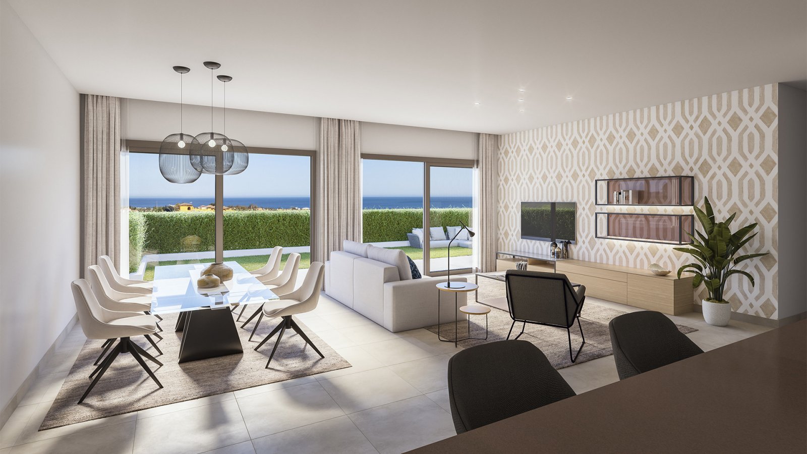 Premium-Maisonette-Wohnung mit Meerblick und Solarium, Estepona, Costa del Sol