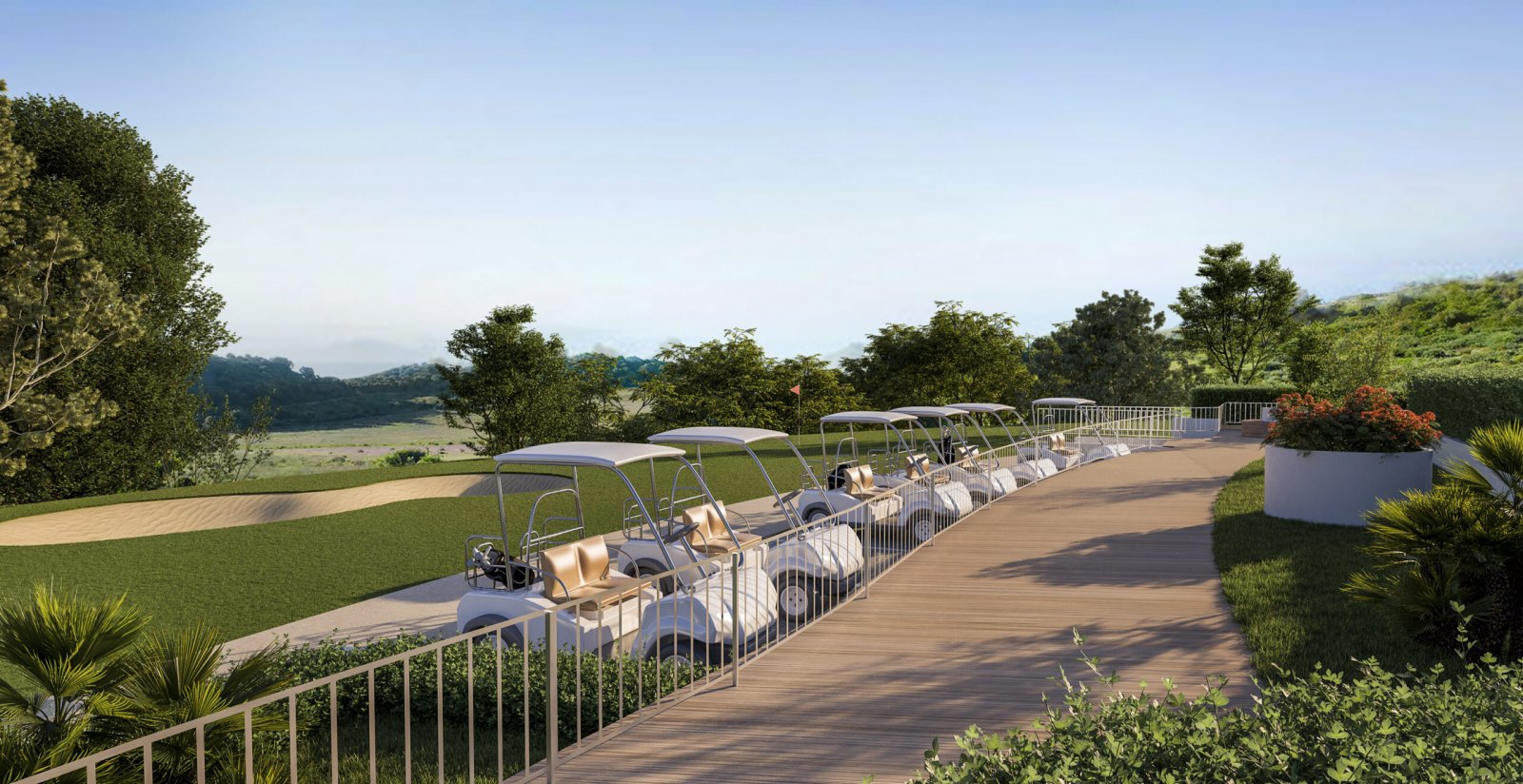 Moderne Apartments → 2 km vom Meer entfernt, Pool und Gartenanlage, Ladestation für Elektrofahrzeuge → Estepona