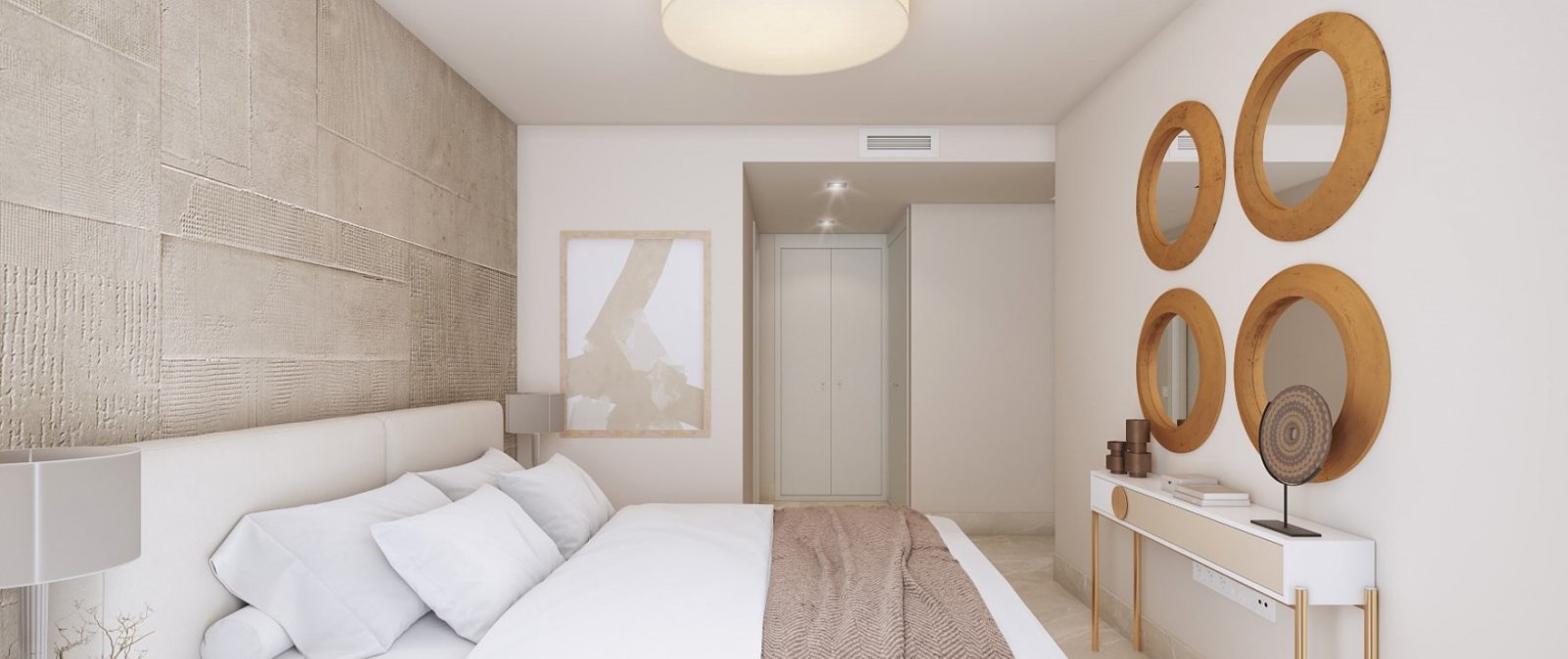 Großzügiges Apartment mit Terrasse in erstklassiger Lage Benahavis Costa del Sol Luxusresidenz am Golfplatz.