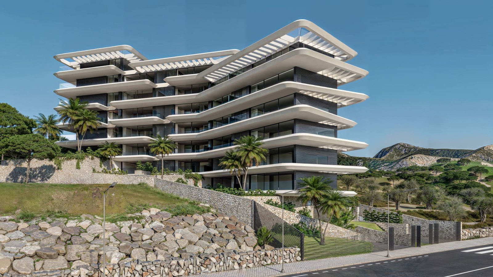 Moderne Apartments → Meerblick, 2 km vom Strand entfernt → Estepona