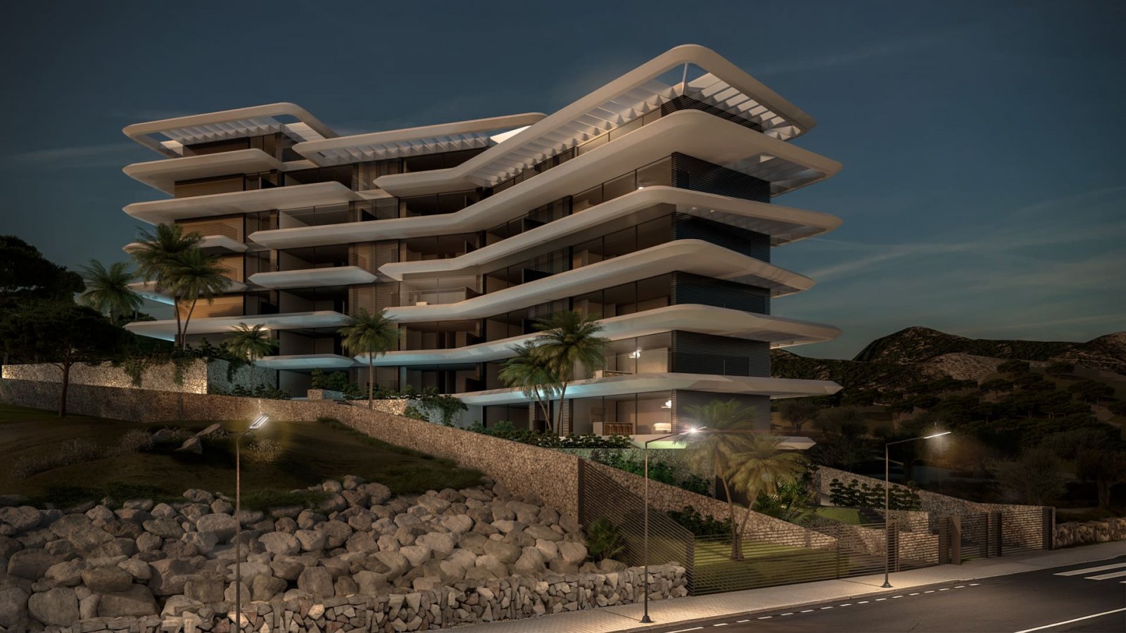 Moderne Apartments → Meerblick, 2 km vom Strand entfernt → Estepona