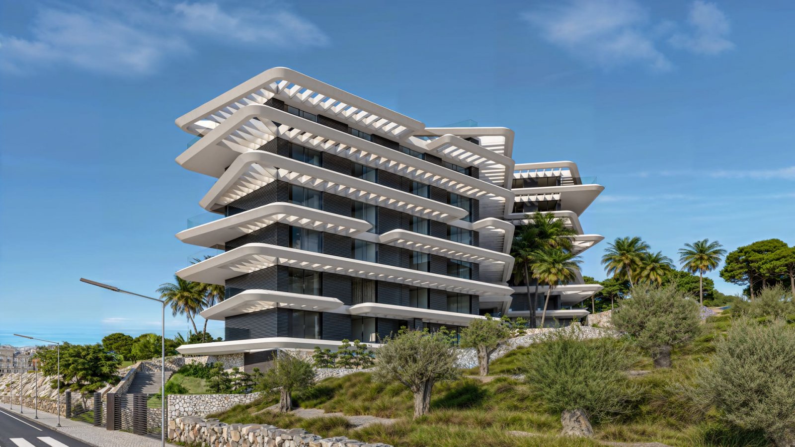 Moderne Apartments → Meerblick, 2 km vom Strand entfernt → Estepona