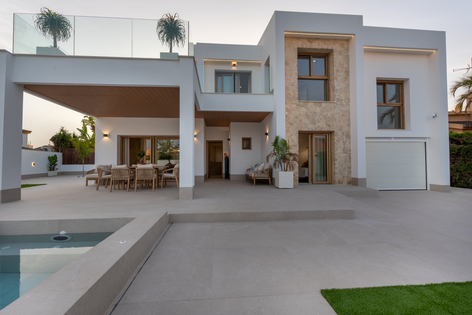 Luxusvilla → 1 km vom Meer entfernt, privater Pool → Orihuela Costa