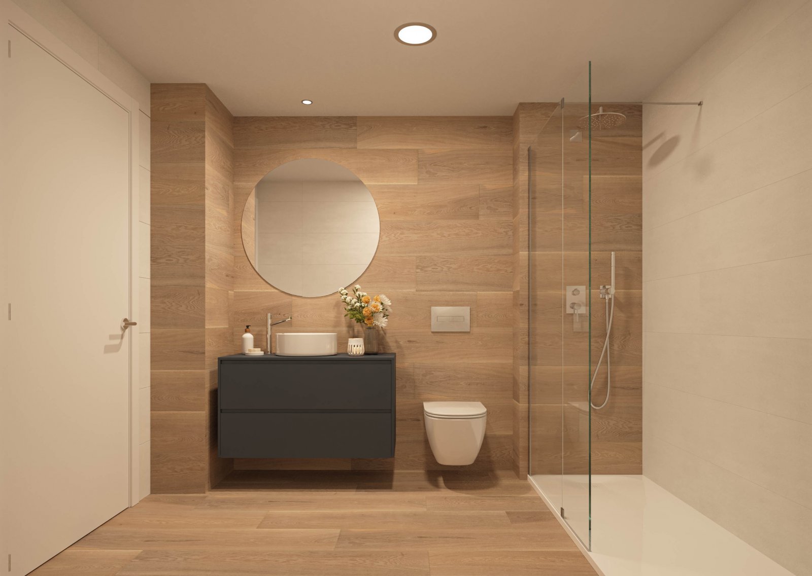 Moderne Stadthäuser → 1 km vom Strand entfernt, Meerblick → El Verger