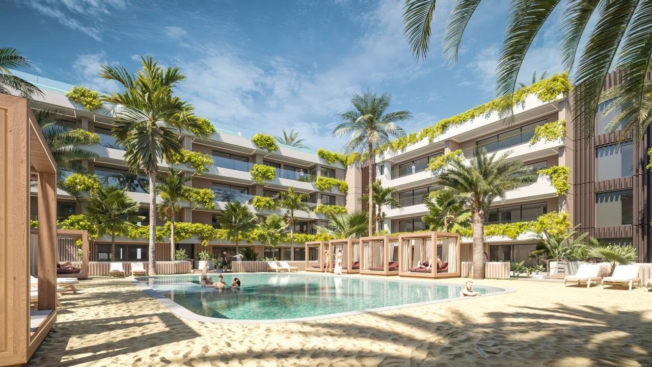 Moderne Apartments → 1 km vom Meer entfernt, Swimmingpools und Gärten → San Pedro Alcántara