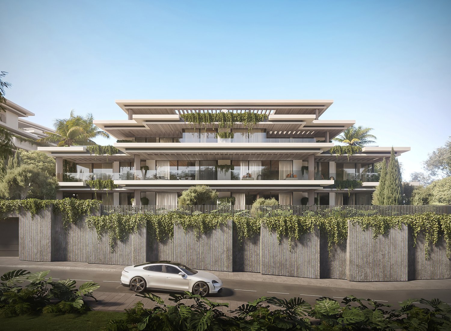 Luxusapartment → 1 km vom Meer entfernt, Solarium und Swimmingpool → Estepona