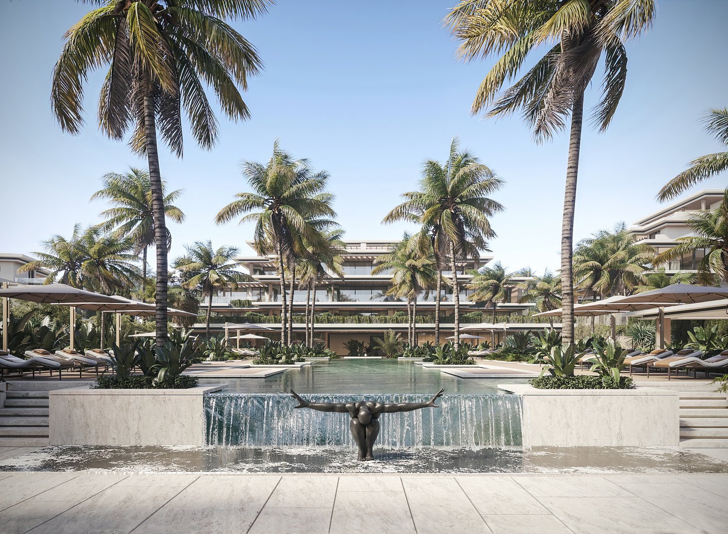 Luxusapartment → 1 km vom Meer entfernt, Solarium und Swimmingpool → Estepona