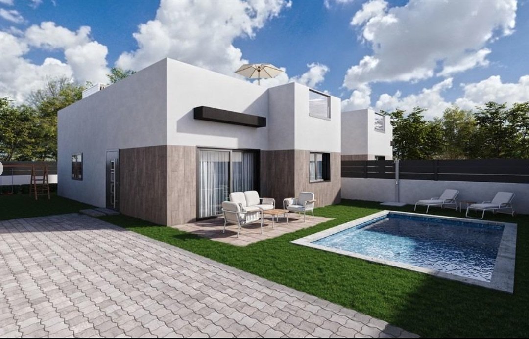Exklusives Einfamilienhaus mit privatem Pool und Garten in Mazarrón, Murcia
