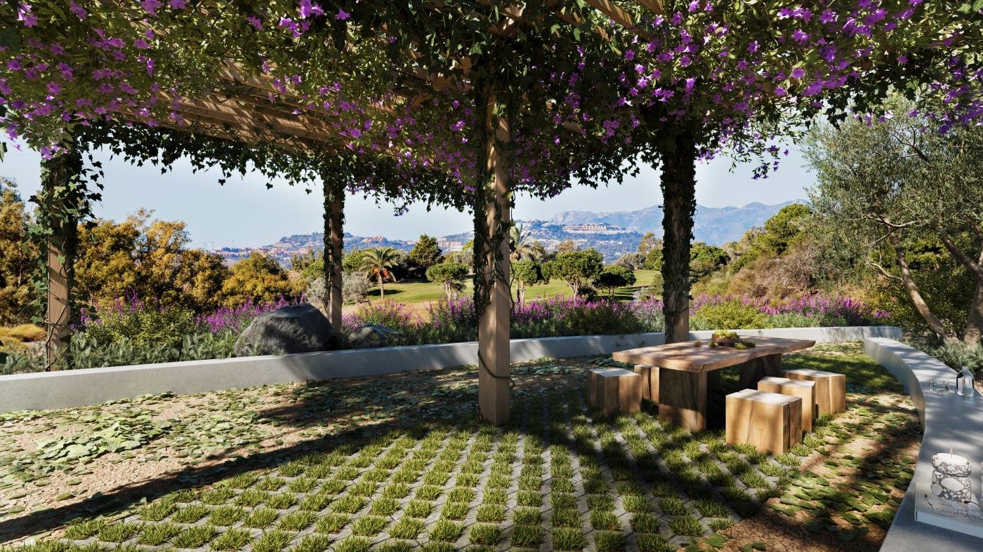 Exklusive Apartments, Swimmingpool und Fitnessraum, 3 km vom Meer entfernt, Las Lagunas de Mijas