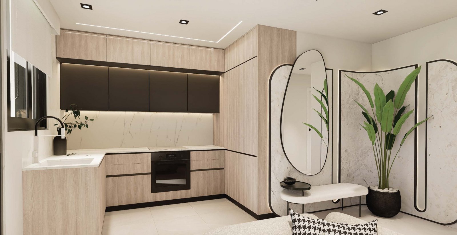 Komfortabler Bungalow, 1 km vom Strand entfernt und mit Swimmingpool, Pilar de la Horadada