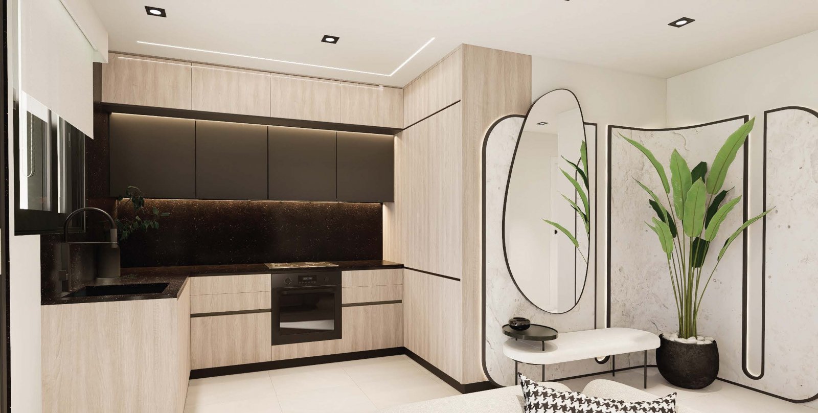 Komfortabler Bungalow, 1 km vom Strand entfernt und mit Swimmingpool, Pilar de la Horadada