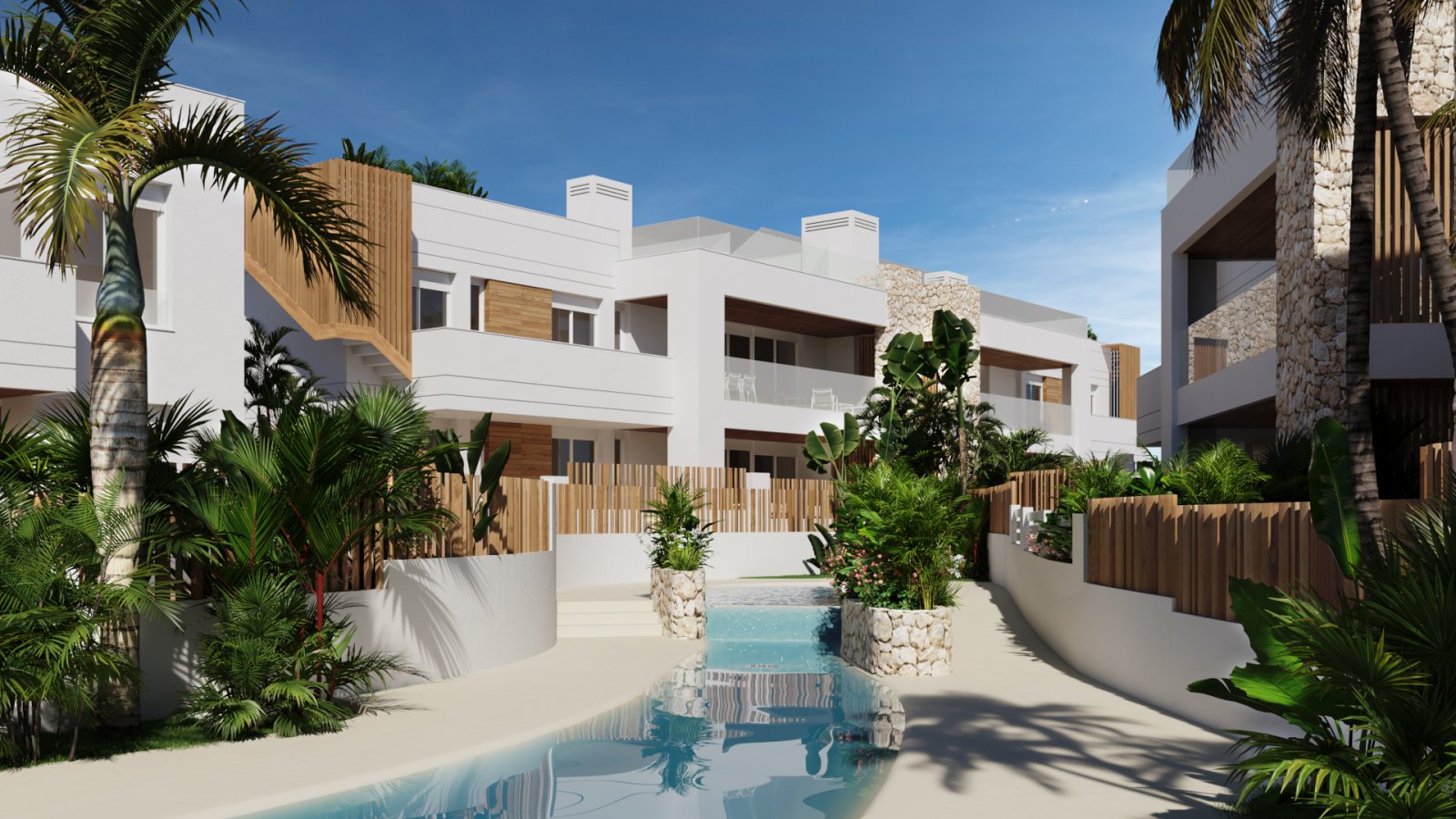 Exklusiver Bungalow am Meer, privater Garten und Pool, San Juan de los Terreros