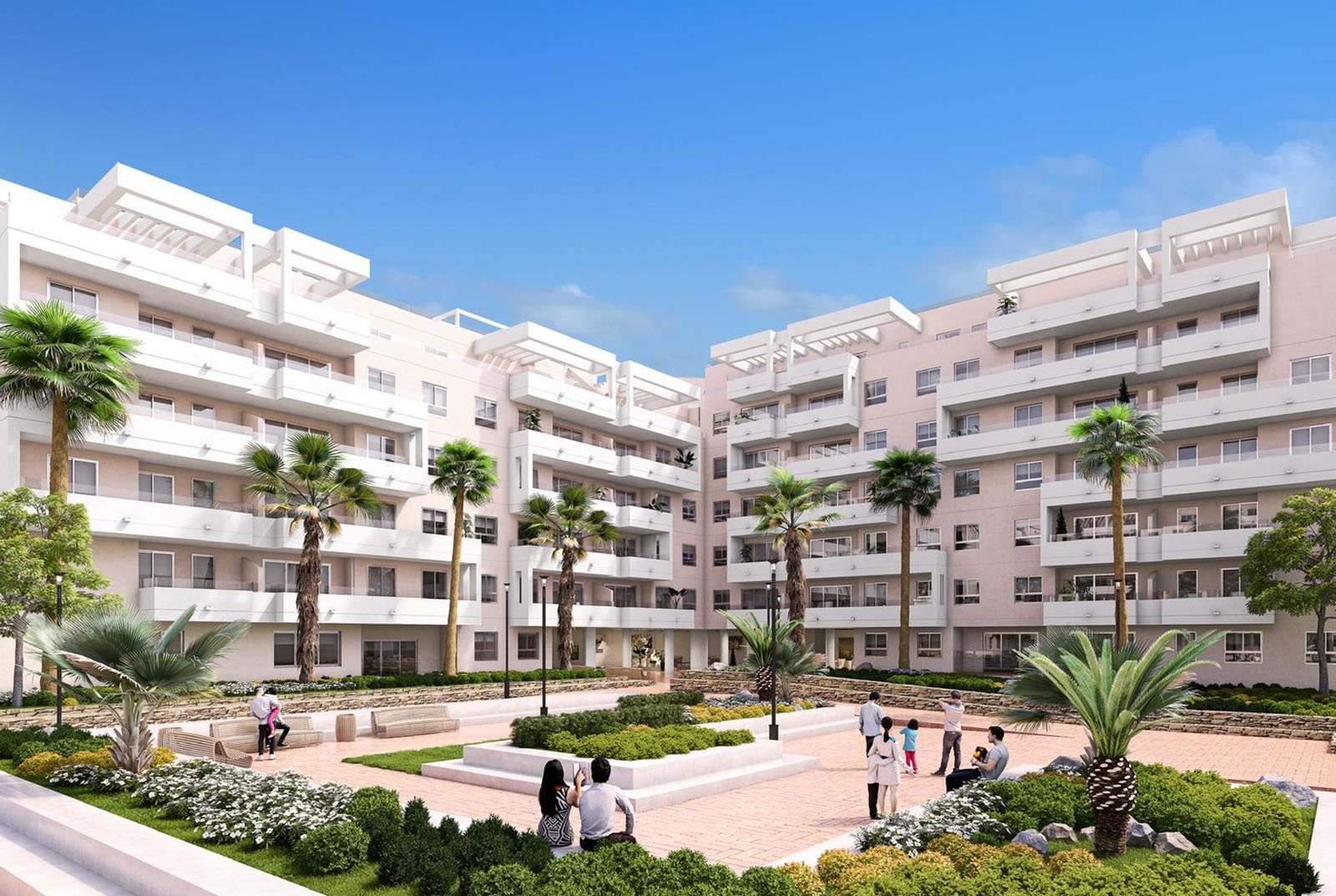 Exklusive Apartments mit Meerblick und 3 km vom Strand entfernt, Marbella