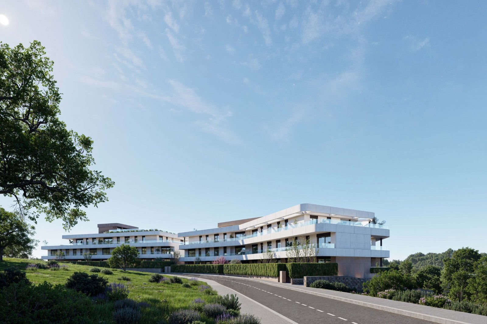 Moderne Apartments, Pool, Gärten und 2 km vom Meer entfernt, Estepona