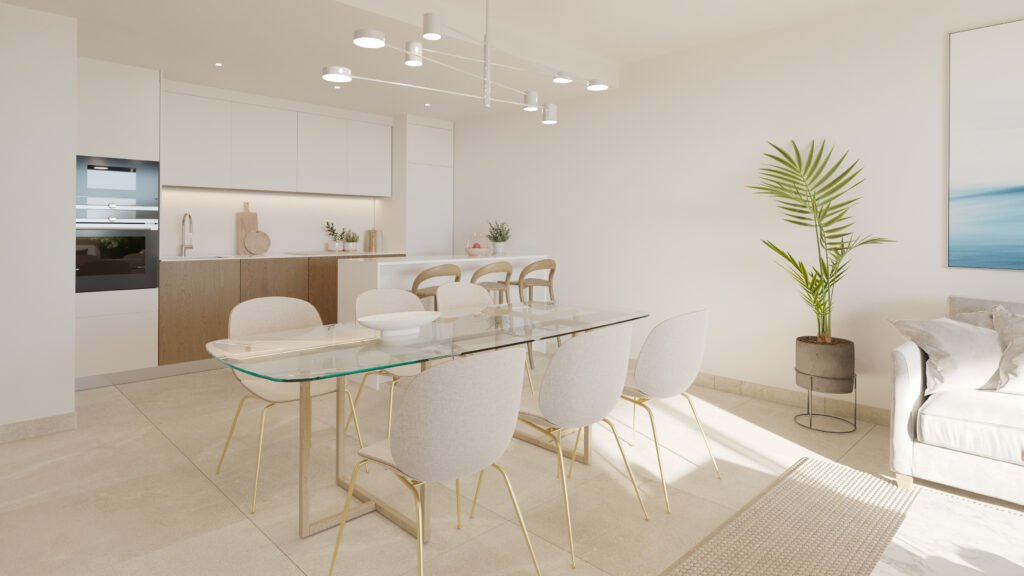 Exklusive Apartments am Meer mit Swimmingpool und privaten Gärten, Estepona