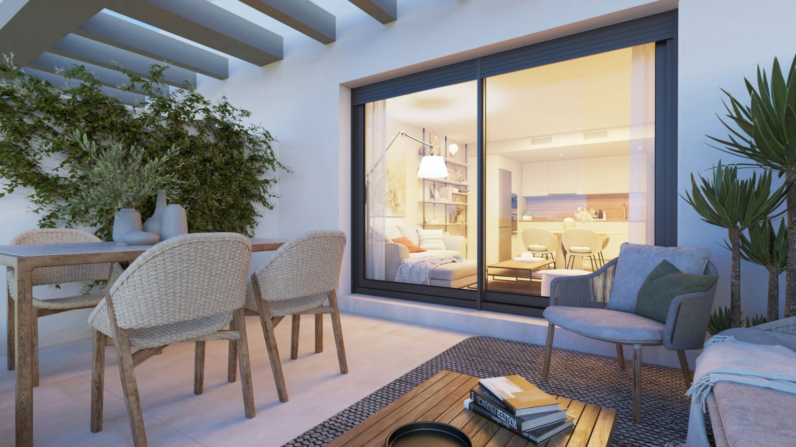 Moderne Apartments, 1 km vom Meer entfernt, Chaparral