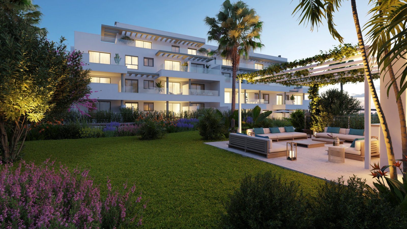 Moderne Apartments, 1 km vom Meer entfernt, Chaparral