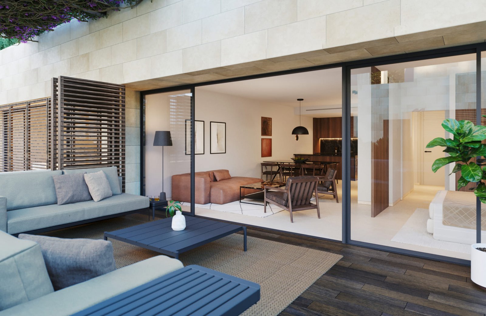 Exklusive Residenz, 1 km vom Meer entfernt, Estepona