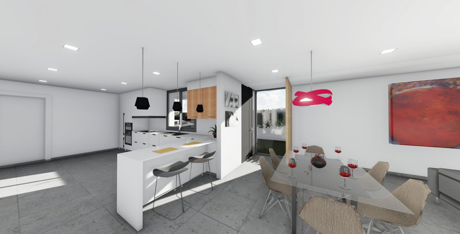 Luxuriöse freistehende Häuser, 400 m vom Meer entfernt, mit privatem Pool, Pulpí