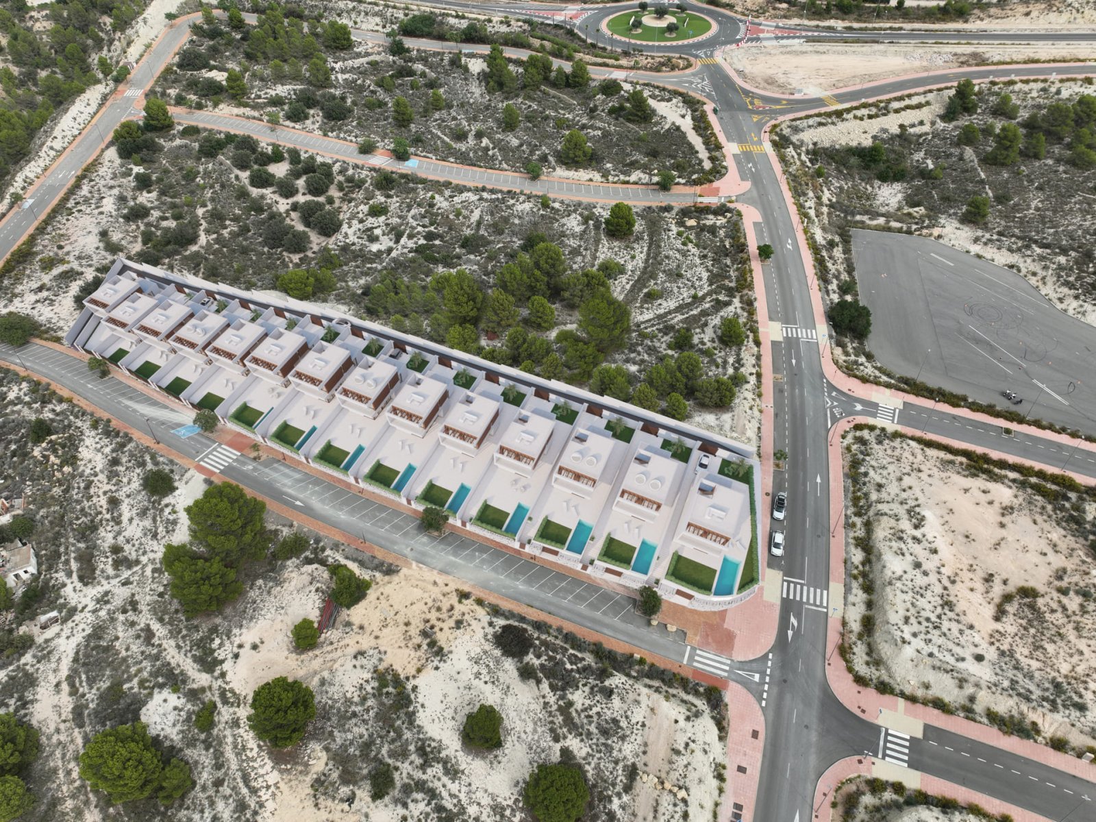 Exklusive Einfamilienhäuser, private Pools und Solarien in Flughafennähe, Finestrat