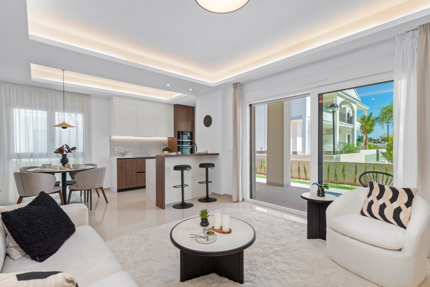 Exklusive Bungalows, private Gärten, Solarium und Swimmingpool, Ciudad Quesada