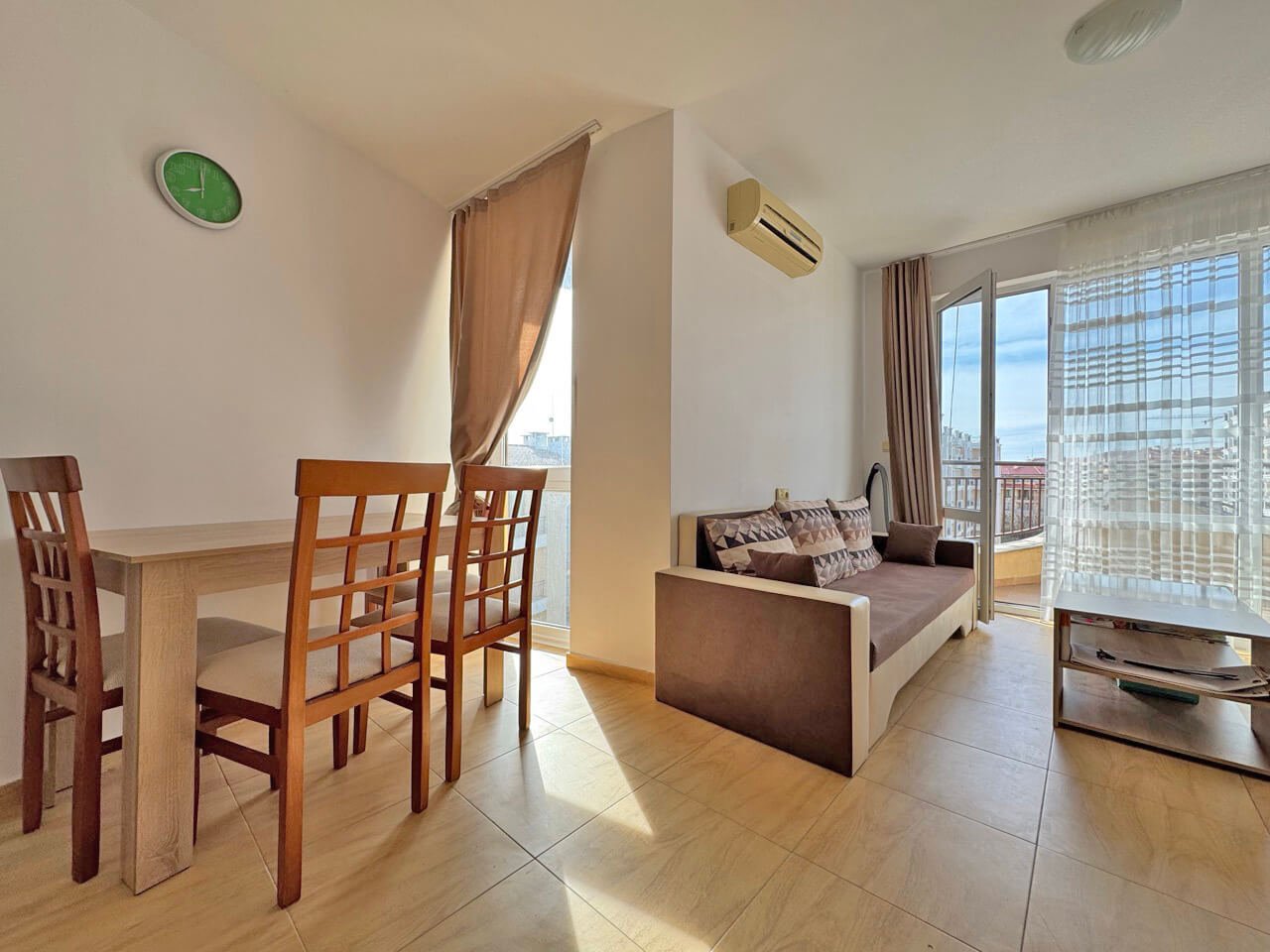 Appartamento con due camere da letto con vista sulla piscina nel complesso Aqua Dreams, Sveti Vlas, Bulgaria