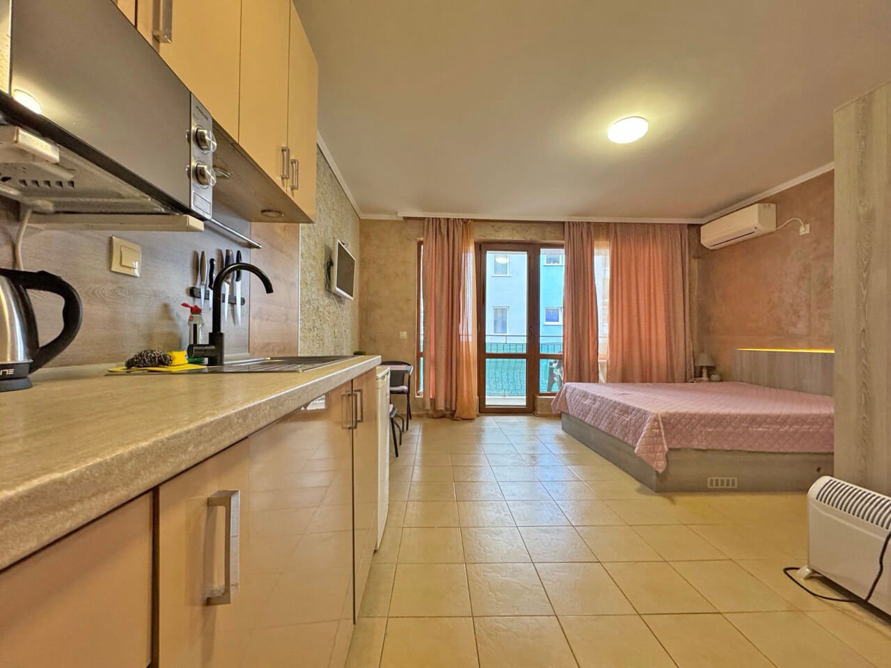 Studio im Komplex Diamond Bay in Sonnenstrand, Bulgarien