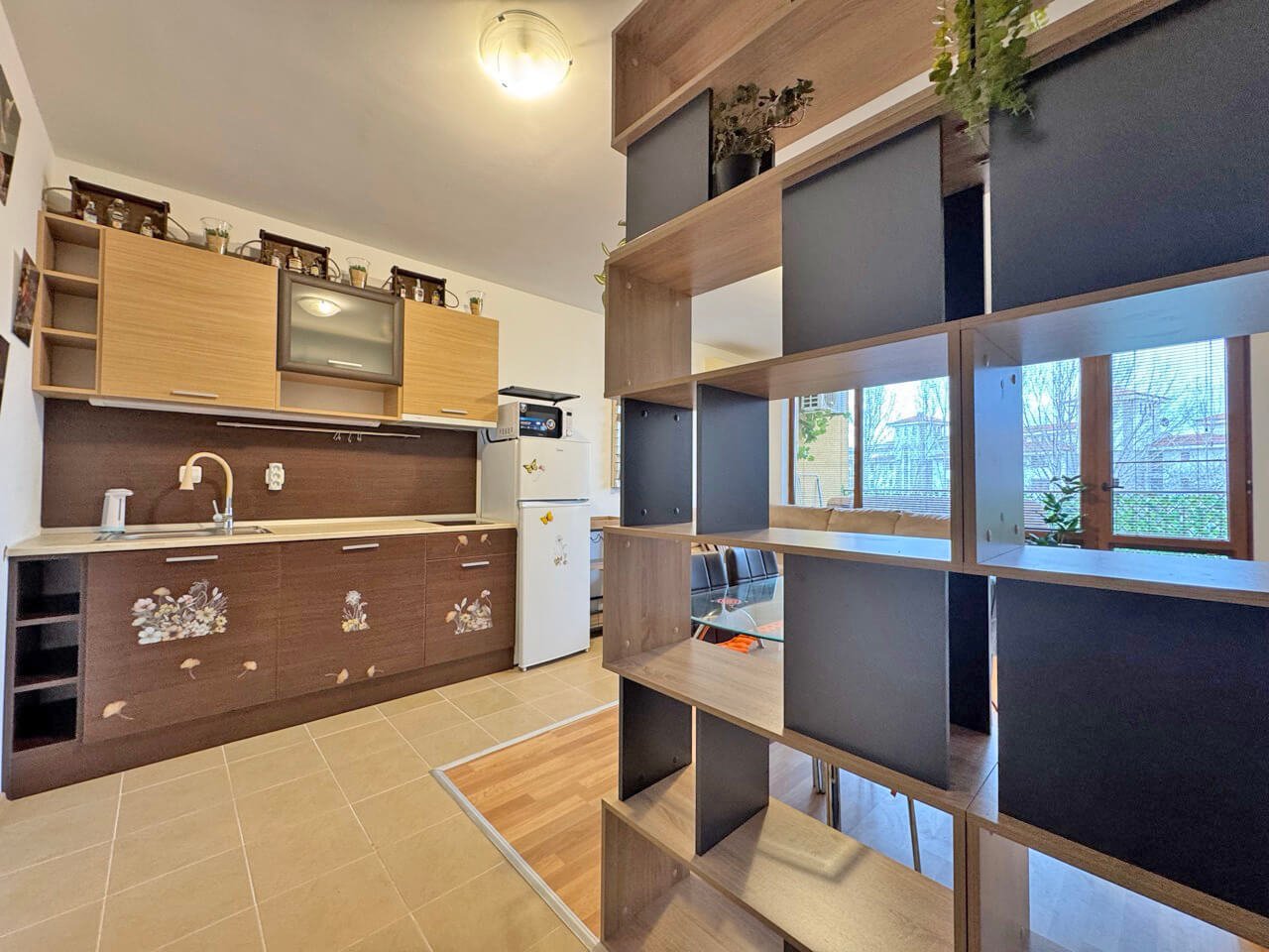 Appartamento con due stanze e vista sulla piscina nel complesso Diamond Bay, Sunny Beach, Bulgaria.