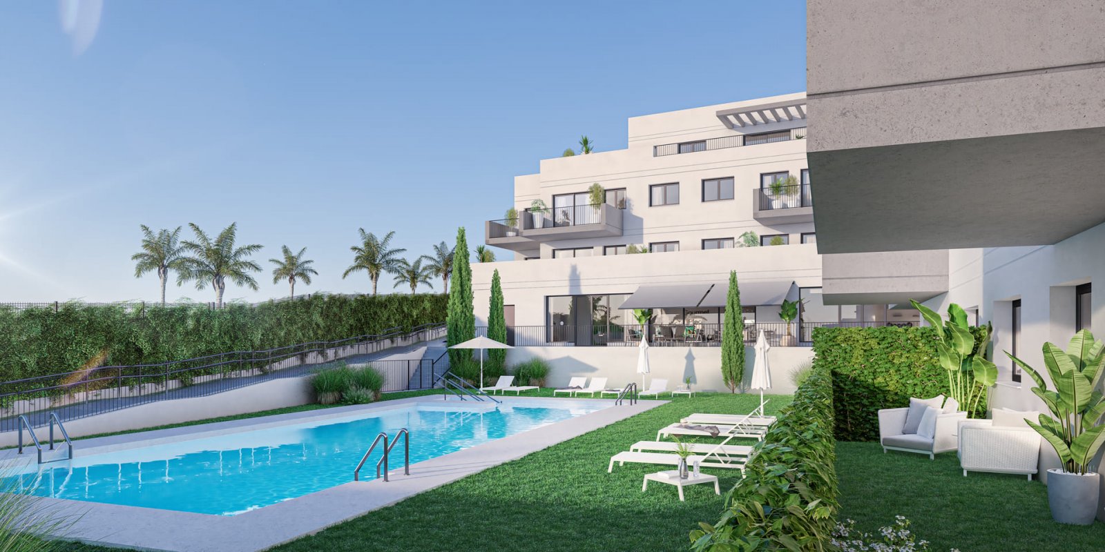 Moderne Apartments in unmittelbarer Nähe zum Golfplatz und 2 km vom Meer entfernt, Vélez-Málaga
