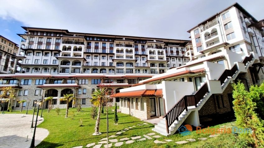 Monolocale con vista mare, non arredato, nel complesso Etara 4 a Sveti Vlas, Bulgaria.