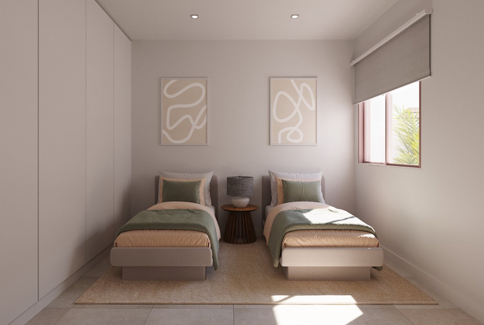 Moderne Einfamilienhäuser, privater Pool und Garten, Roldán