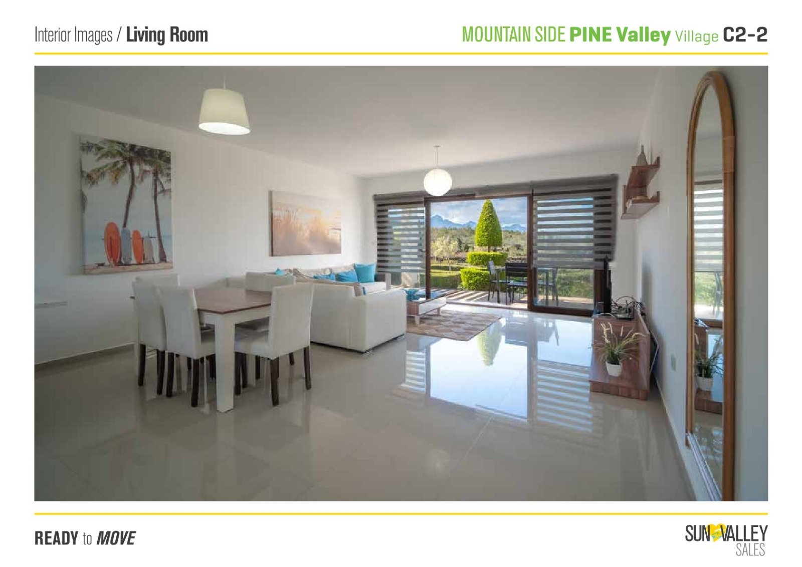 Appartamento di 4 camere con vista sulle montagne a Esentepe, Cipro