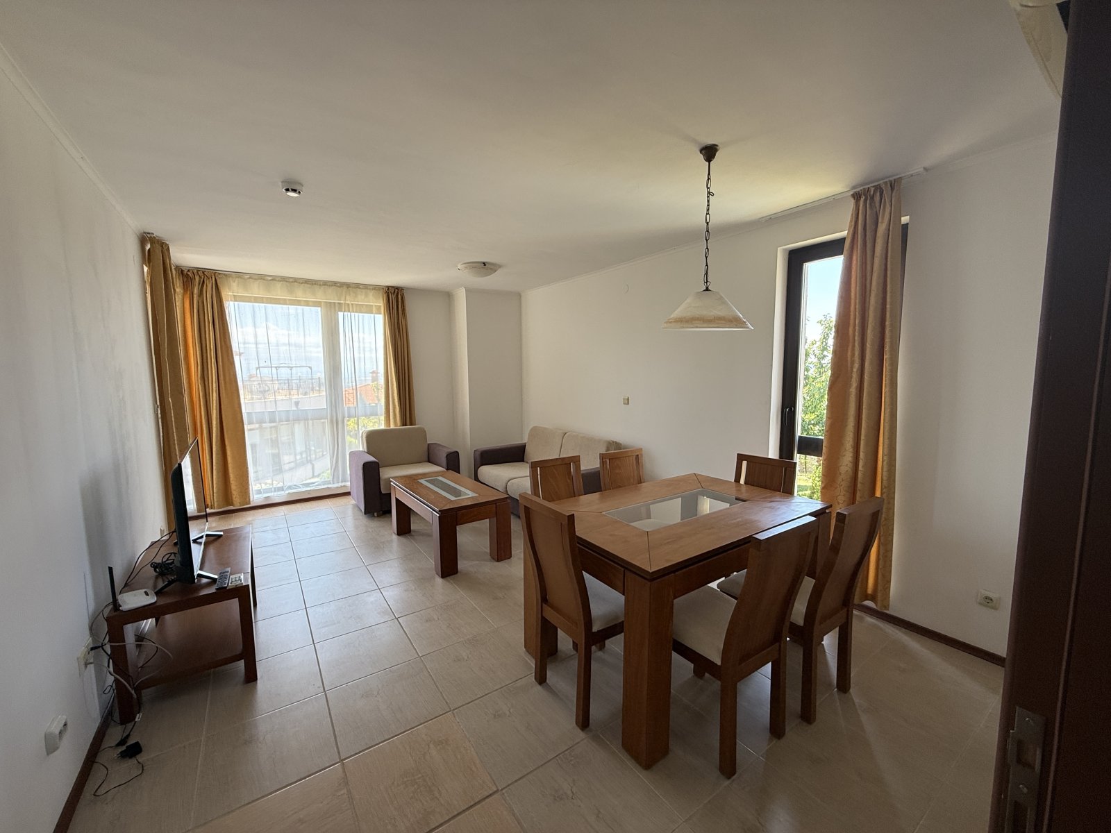 Appartamento con tre camere nel complesso „Bay View Villas“ a Kosharitsa, Bulgaria