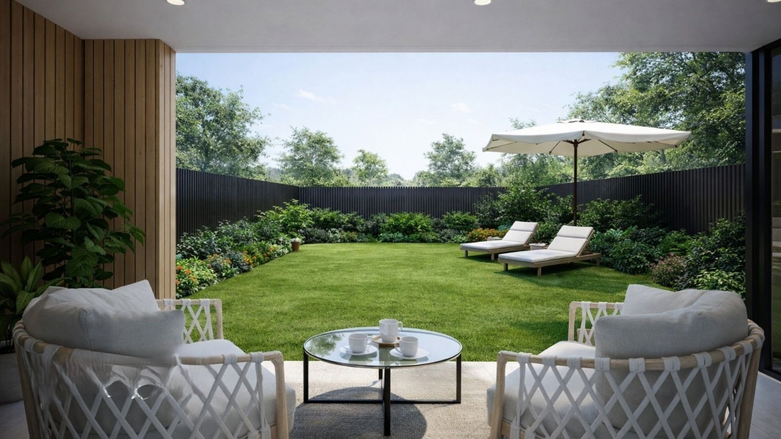 Moderne Apartments 2 km vom Meer entfernt, mit Pool und Gartenanlage, Jávea