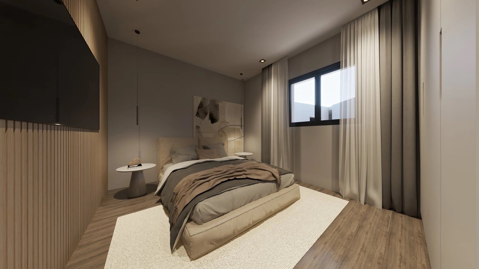 Moderne Apartments, 2 km vom Meer entfernt und mit Swimmingpool, Las Lagunas de Mijas