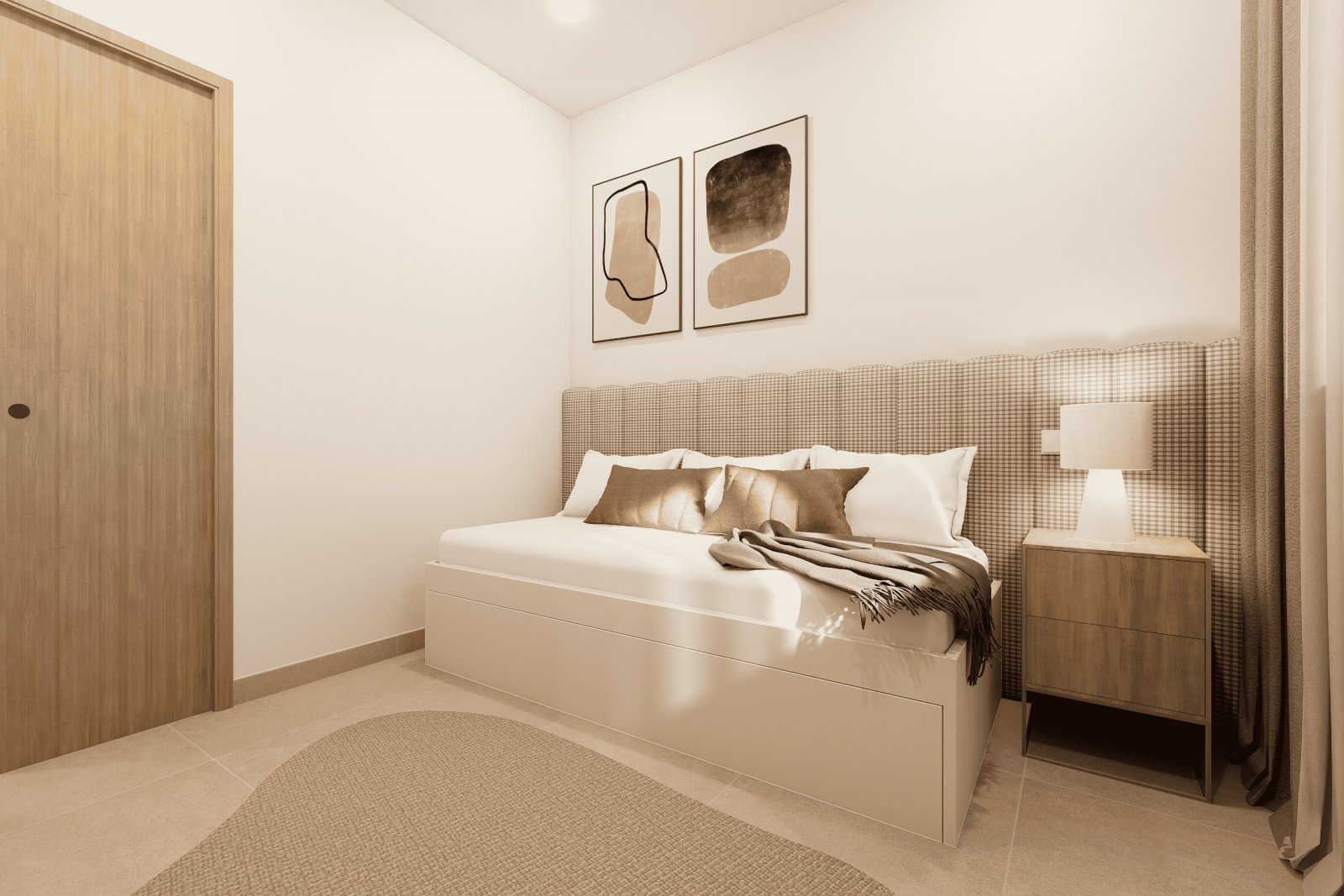 Moderne Bungalows, 2 km vom Meer entfernt, mit Swimmingpool, Pilar de la Horadada