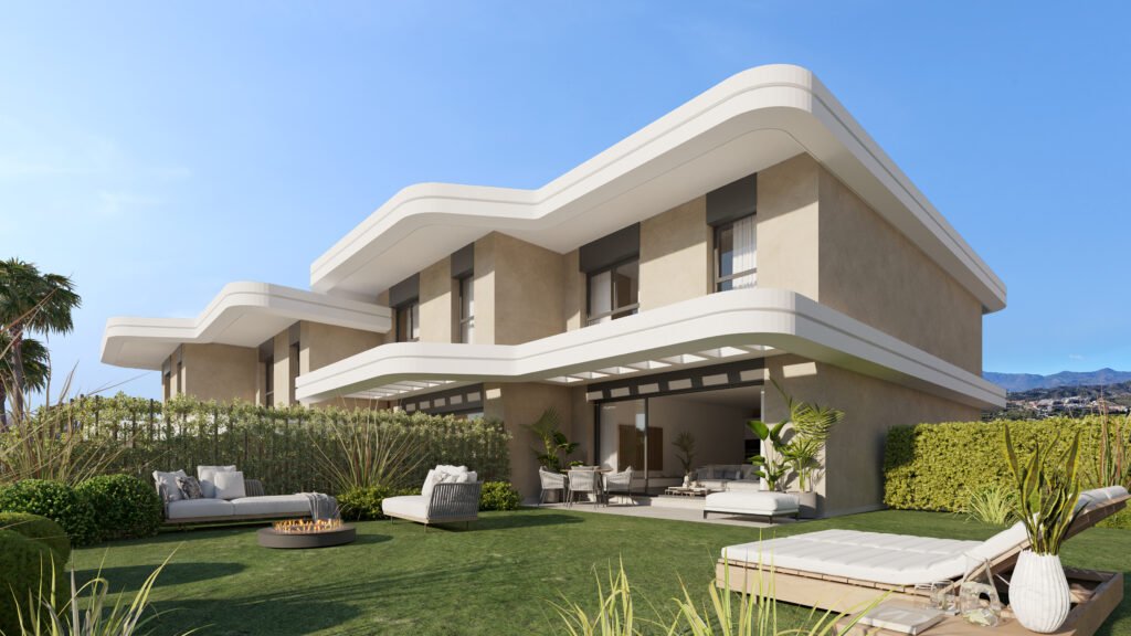 Exklusive Apartments mit Meerblick und Swimmingpool, Estepona