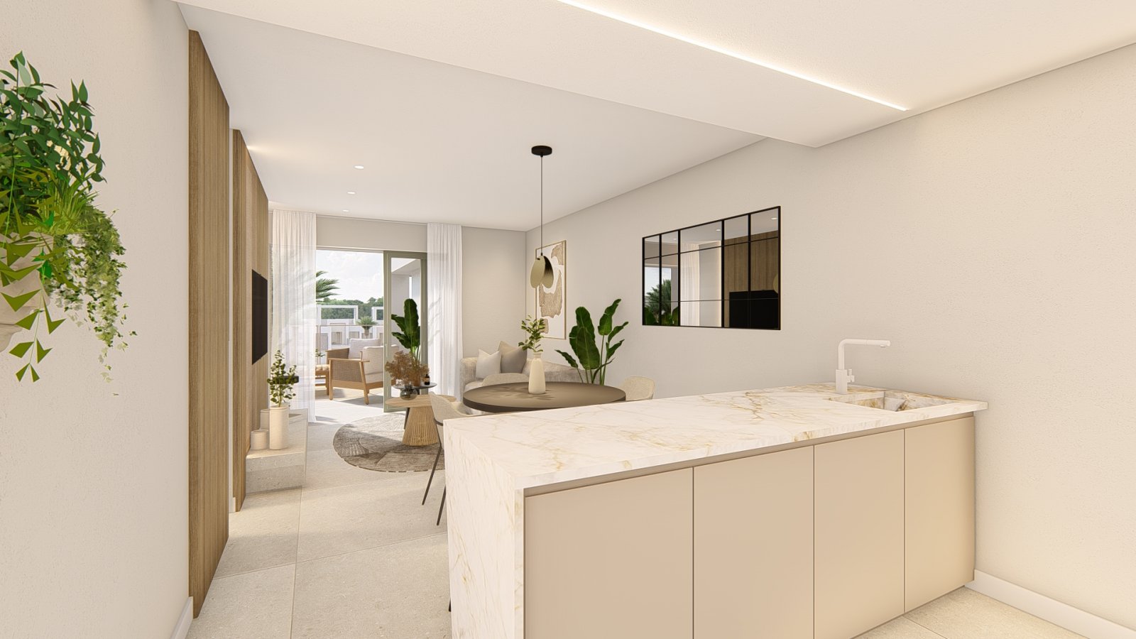 Luxusapartments 300 m vom Meer, 1 km vom Golfplatz entfernt, Los Alcázares