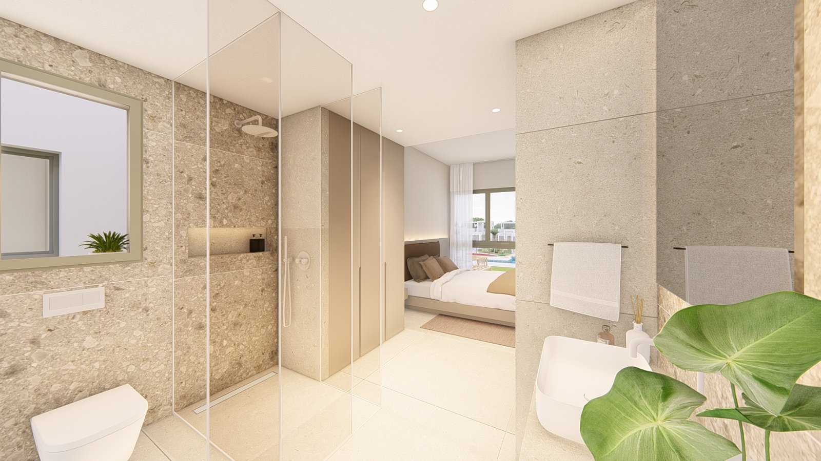 Luxusapartments 300 m vom Meer, 1 km vom Golfplatz entfernt, Los Alcázares