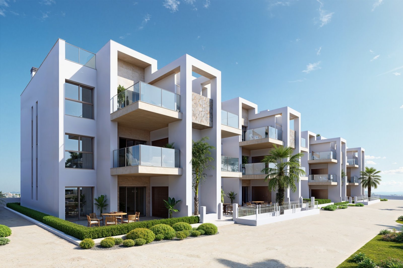 Luxusapartments 300 m vom Meer, 1 km vom Golfplatz entfernt, Los Alcázares