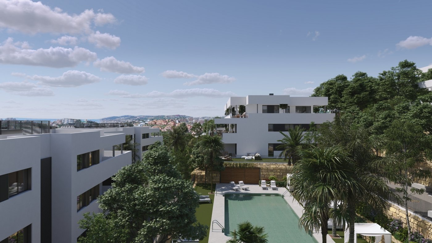 Moderne Apartments mit Meerblick, 1 km vom Strand entfernt, Casares