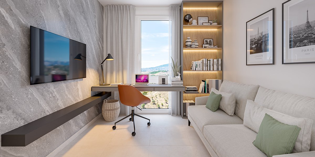 Exklusives Stadthaus mit Meerblick und 2 km vom Strand entfernt, La Cala de Mijas